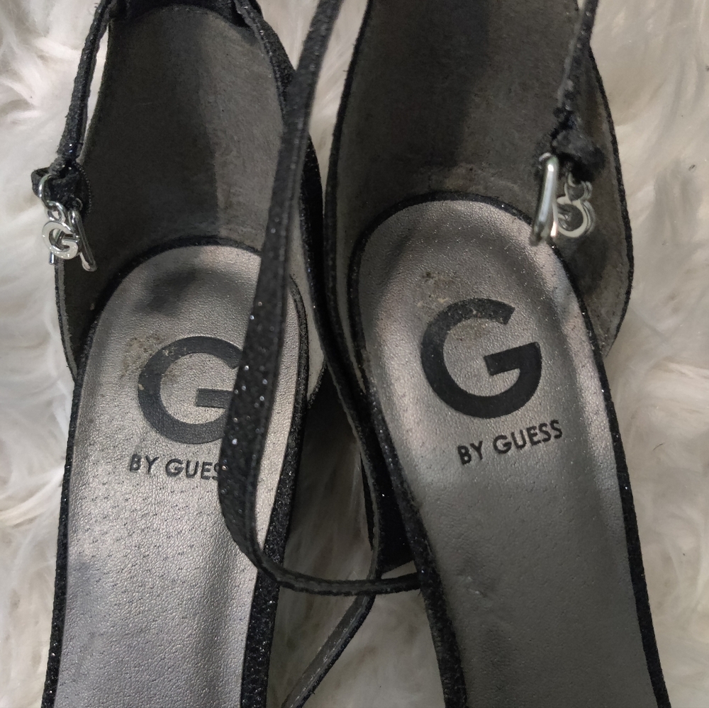 Guess sparkly heels, size 8.5